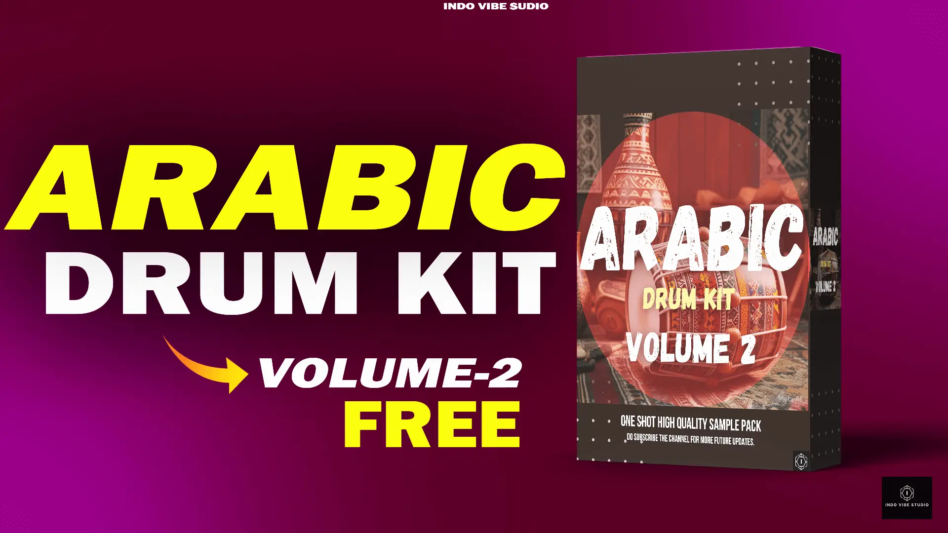 Arabic Drum Kit Vol. 2 — The Sounds I Use for Middle Eastern & World Beats