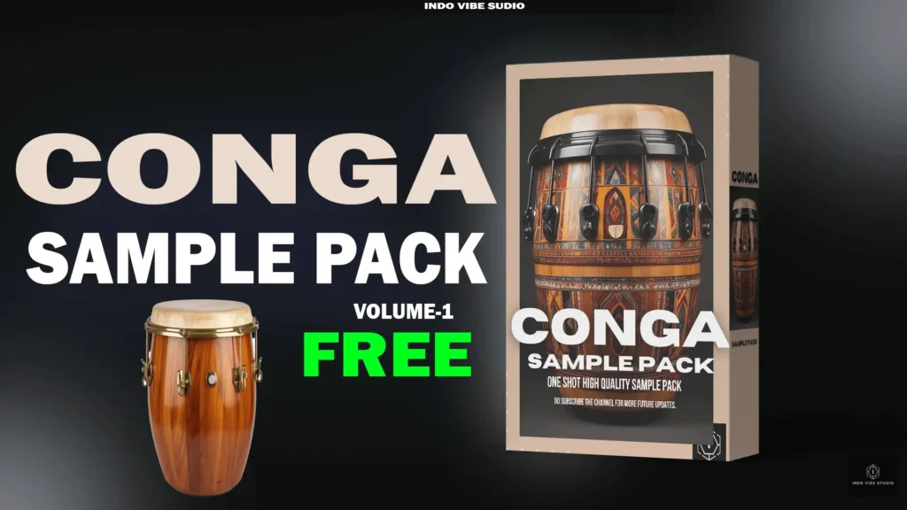 Free Conga Sample Pack for Percussive, Afrobeat & EDM Grooves