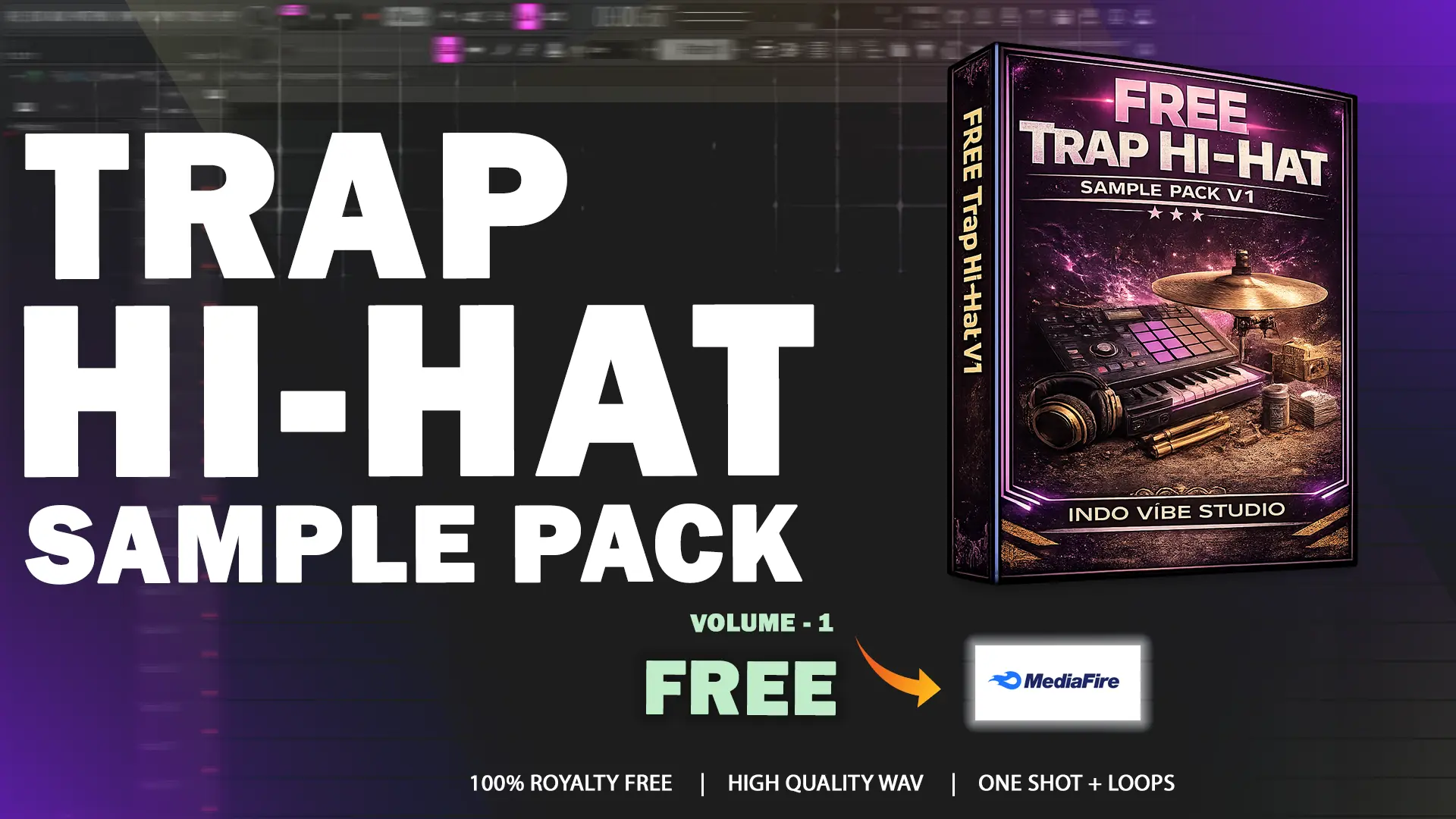 Free Trap Hi-Hat Sample Pack