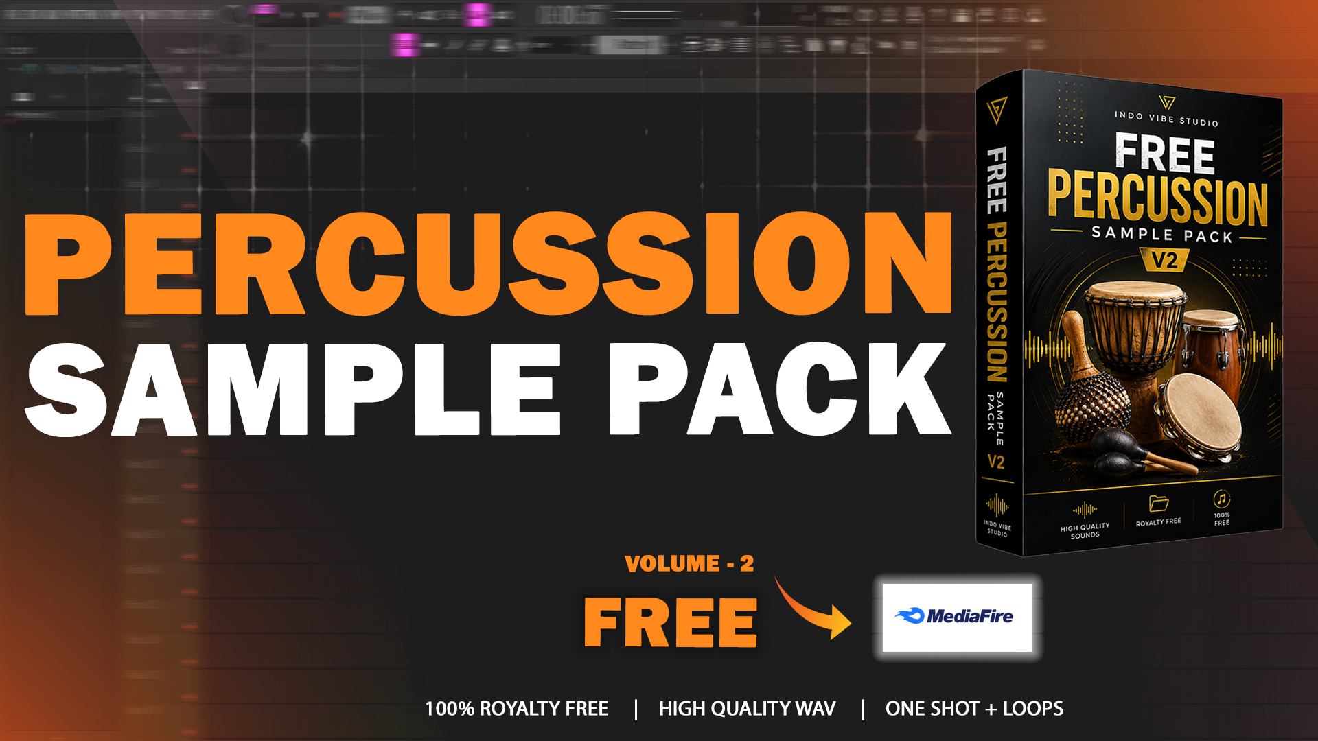 Free Percussion Sample Pack Vol. 2 – Download Royalty-Free Percussion Samples