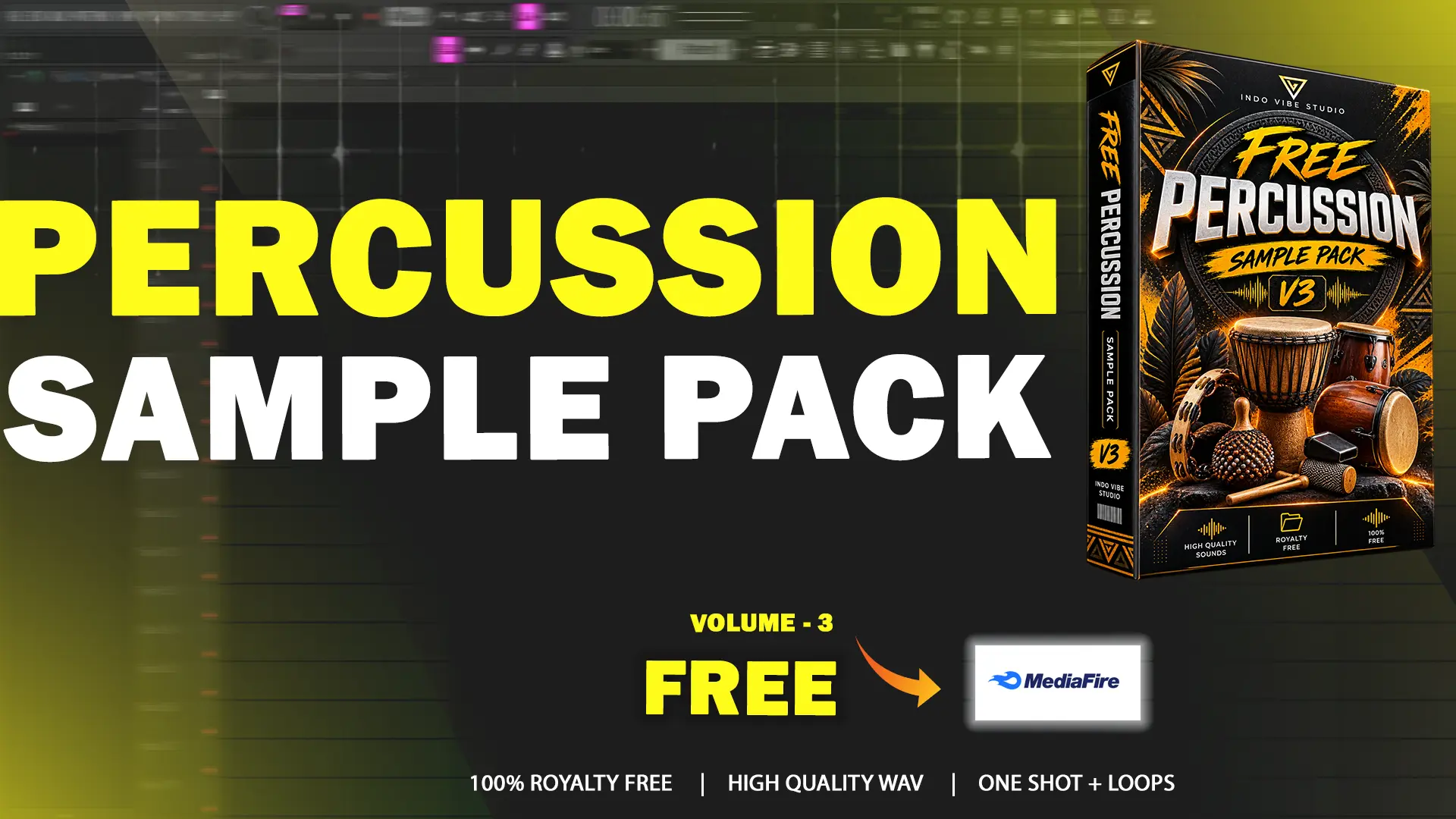 Free Percussion Sample Pack V3